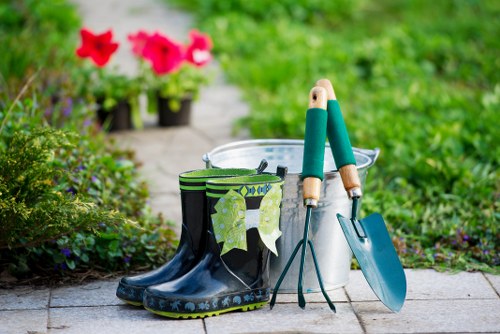 Preparing a Bethnal Green outdoor area for a custom decking project