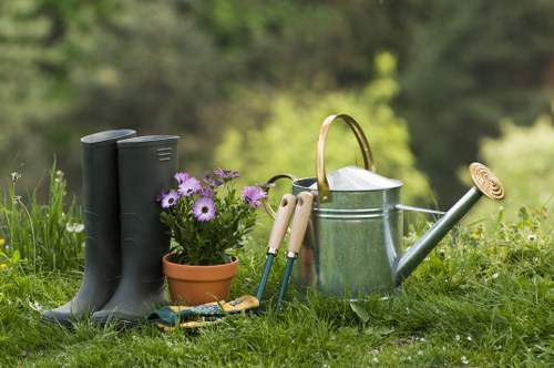 Prepared garden bed and planting area in Bethnalgreen